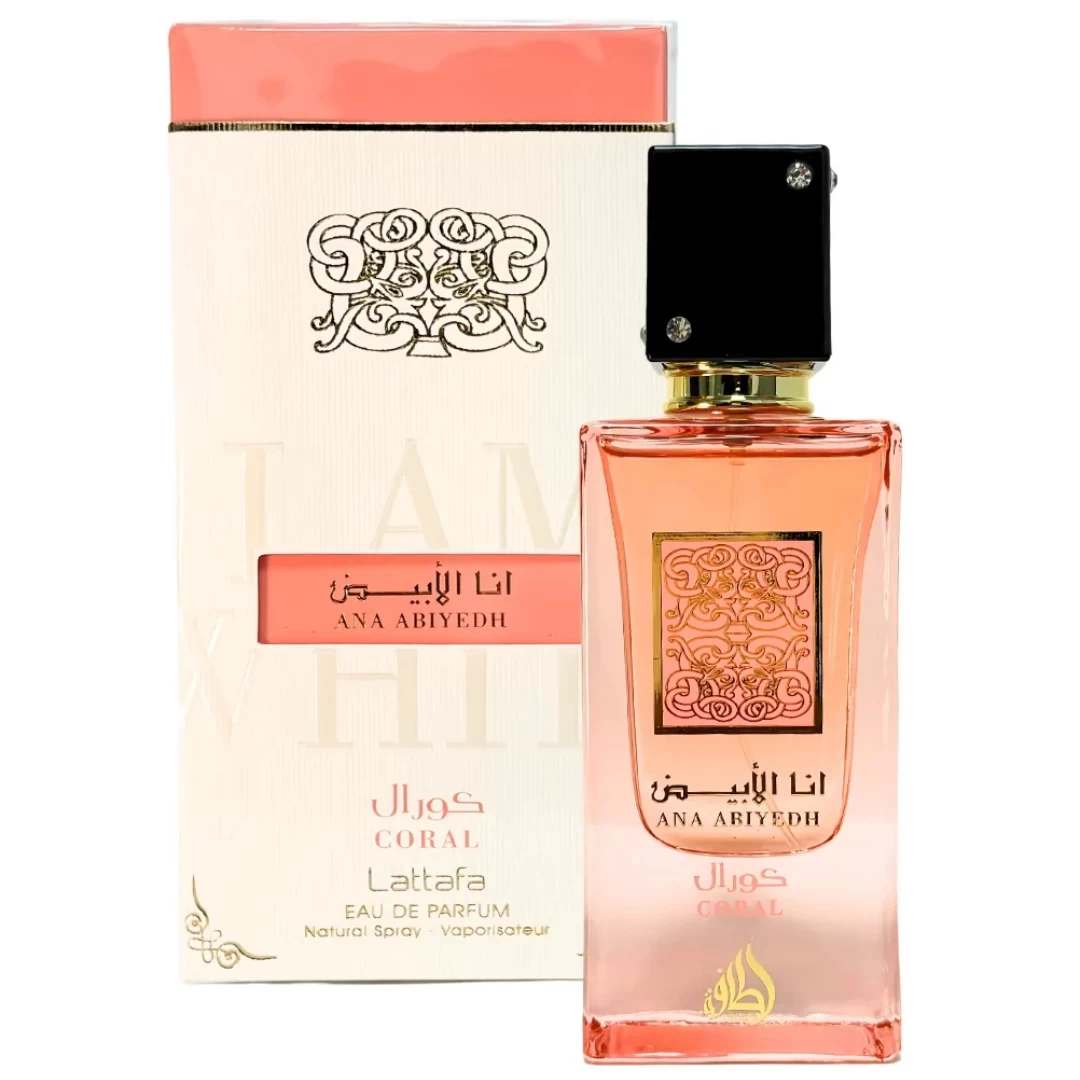 Lattafa Ana Abiyedh Coral For Men And Women EDP 60ml