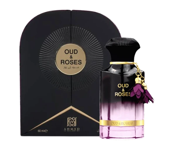 Ahmed Al Maghribi Oud & Roses For Men And Women EDP 60ml