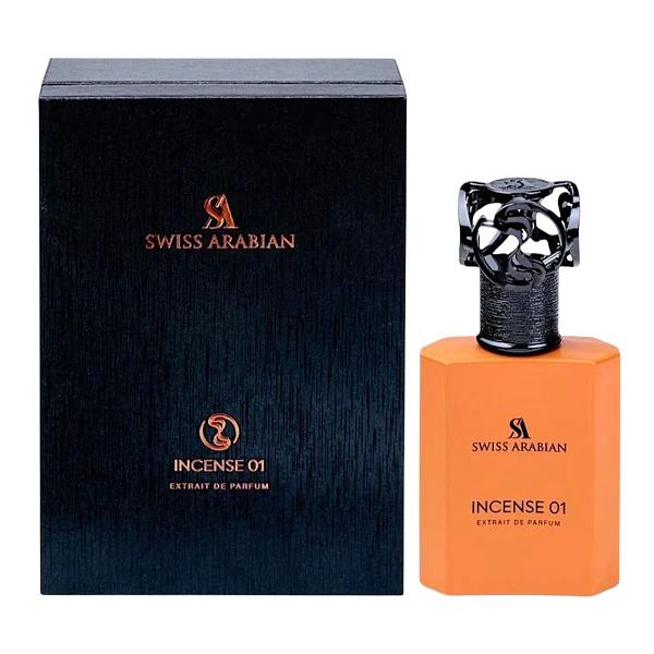 Swiss Arabian Incense 01 For Men And Women Extrait De Parfum 50ml
