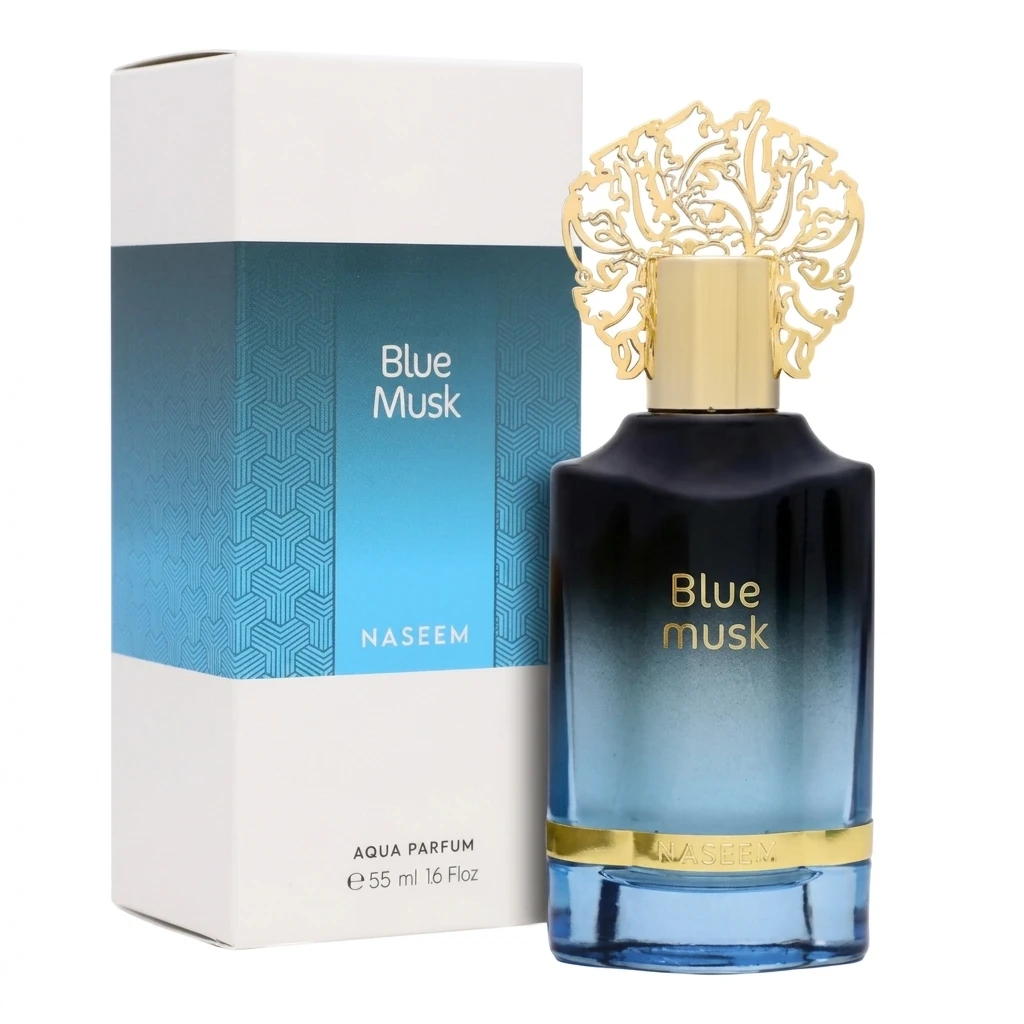 Naseem Blue Musk For Men And Women Aqua Parfum 55ml