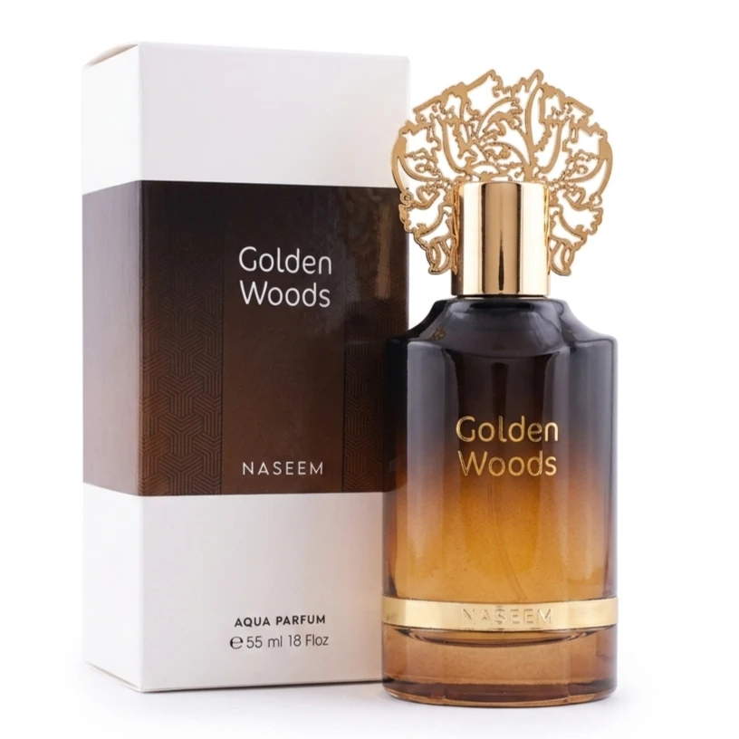 Naseem Golden Woods For Men And Women Aqua Parfum 55ml