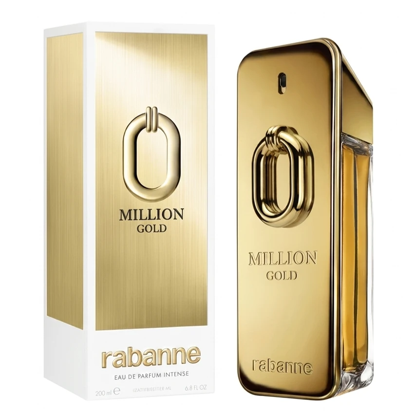 Paco Rabanne Million Gold For Men EDP Intense 200ml