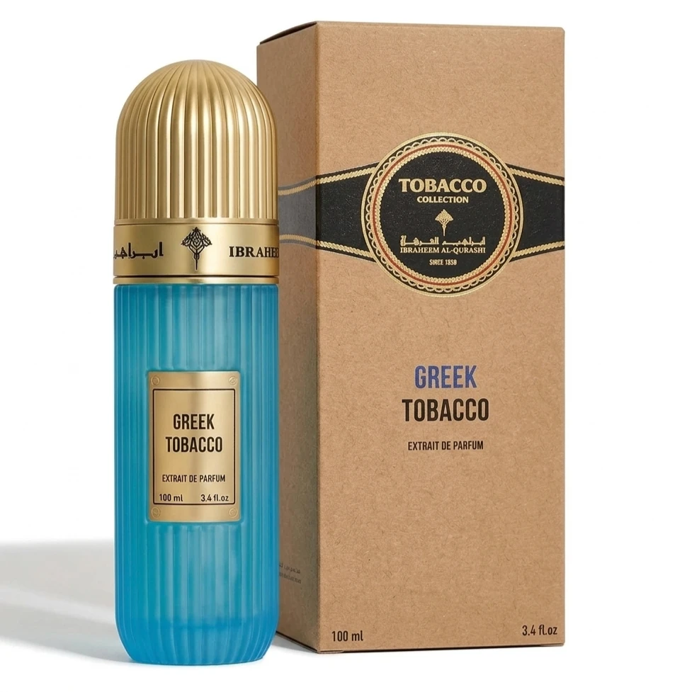 Ibraheem Al Qurashi Tobacco Collection Greek Tobacco for Men and Women Extrait De Parfum 100ml