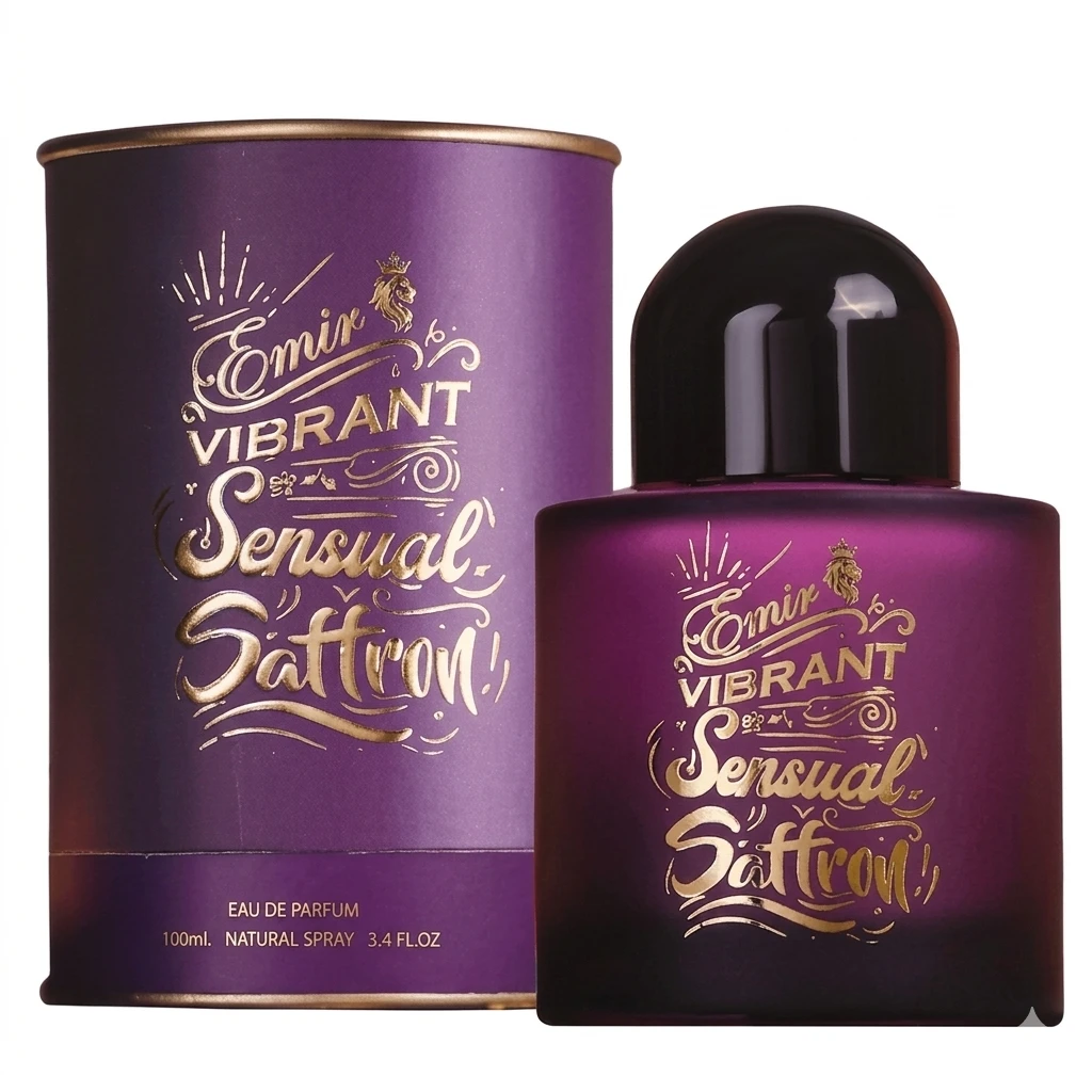 Paris Corner Emir Vibrant Sensual Saffron For Men EDP 100ml