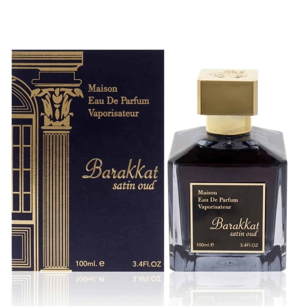 Fragrance World Barakkat Satin Oud For Men And Women EDP 100ml
