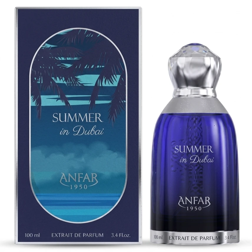 Anfar 1950 Summer In Dubai For Men And Women Extrait De Parfum 100ml