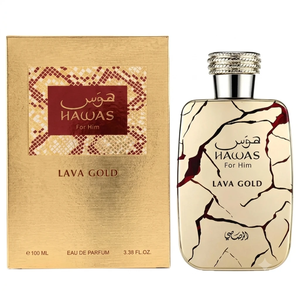 Rasasi Hawas For Him Lava Gold EDP 100ml