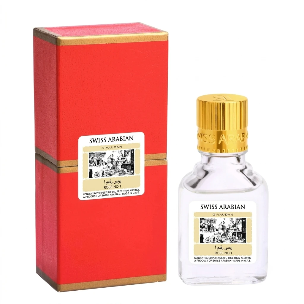 Swiss Arabian Rose No 1 Concentrated Perfume Oil Attar 9ml