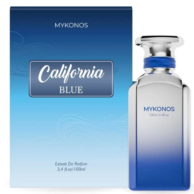 Mykonos California Blue For Men And Women Extrait De Parfum 100ml