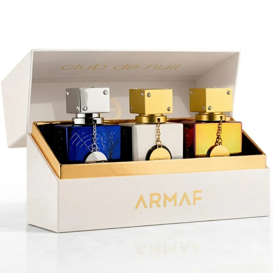 Armaf Club De Nuit Gift Set Collection (Iconic , Imperiale , Untold) EDP 30mlX3