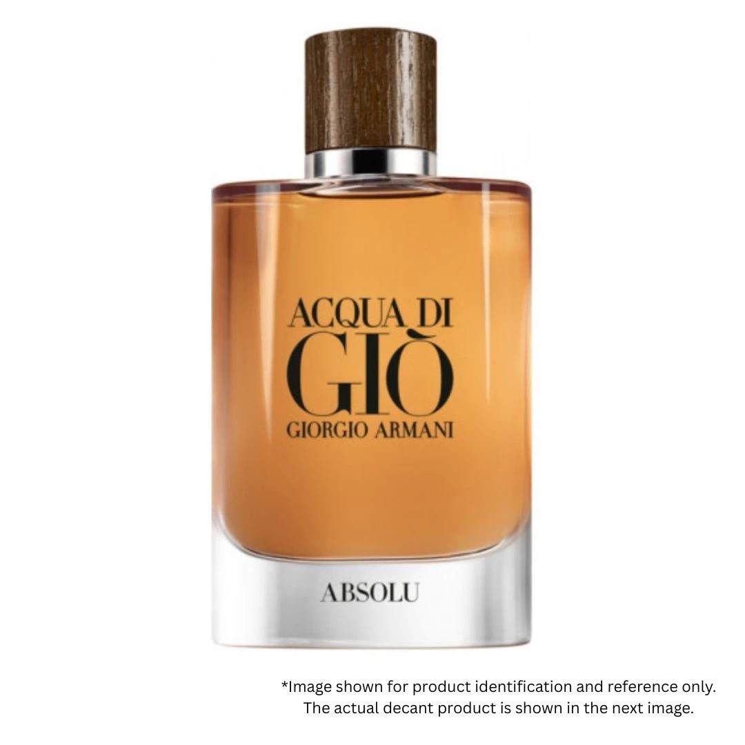 Decant/Sample Giorgio Armani Acqua Di Gio Absolu EDP 10ml