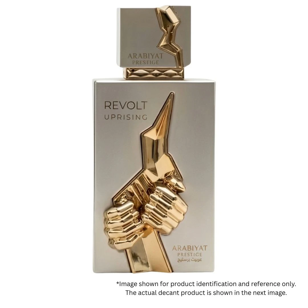 Decant/Sample Arabiyat Prestige Revolt Uprising For Men And Women EDP 10ml