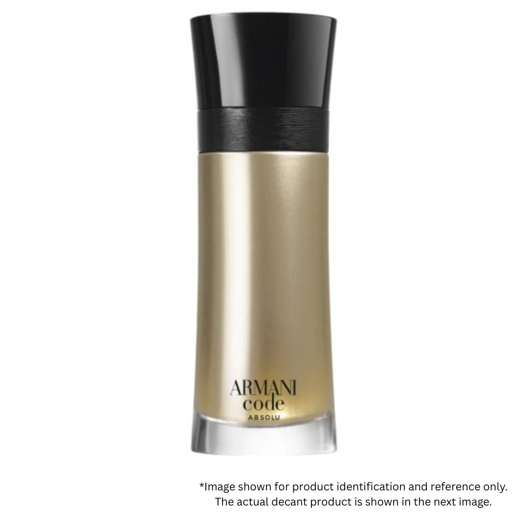 Decant/Sample Giorgio Armani Code Absolu EDP 10ml