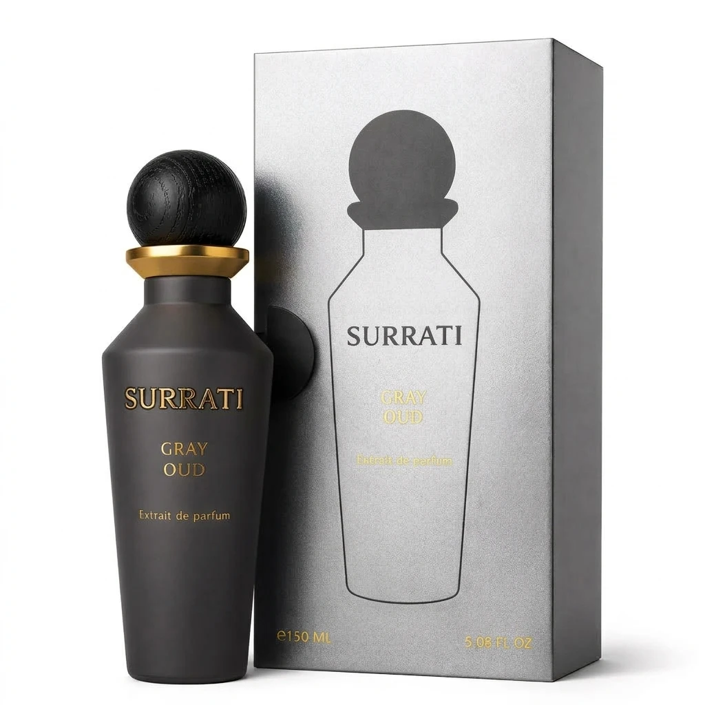 Surrati Gray Oud For Men And Women Extrait De Parfum 150ml