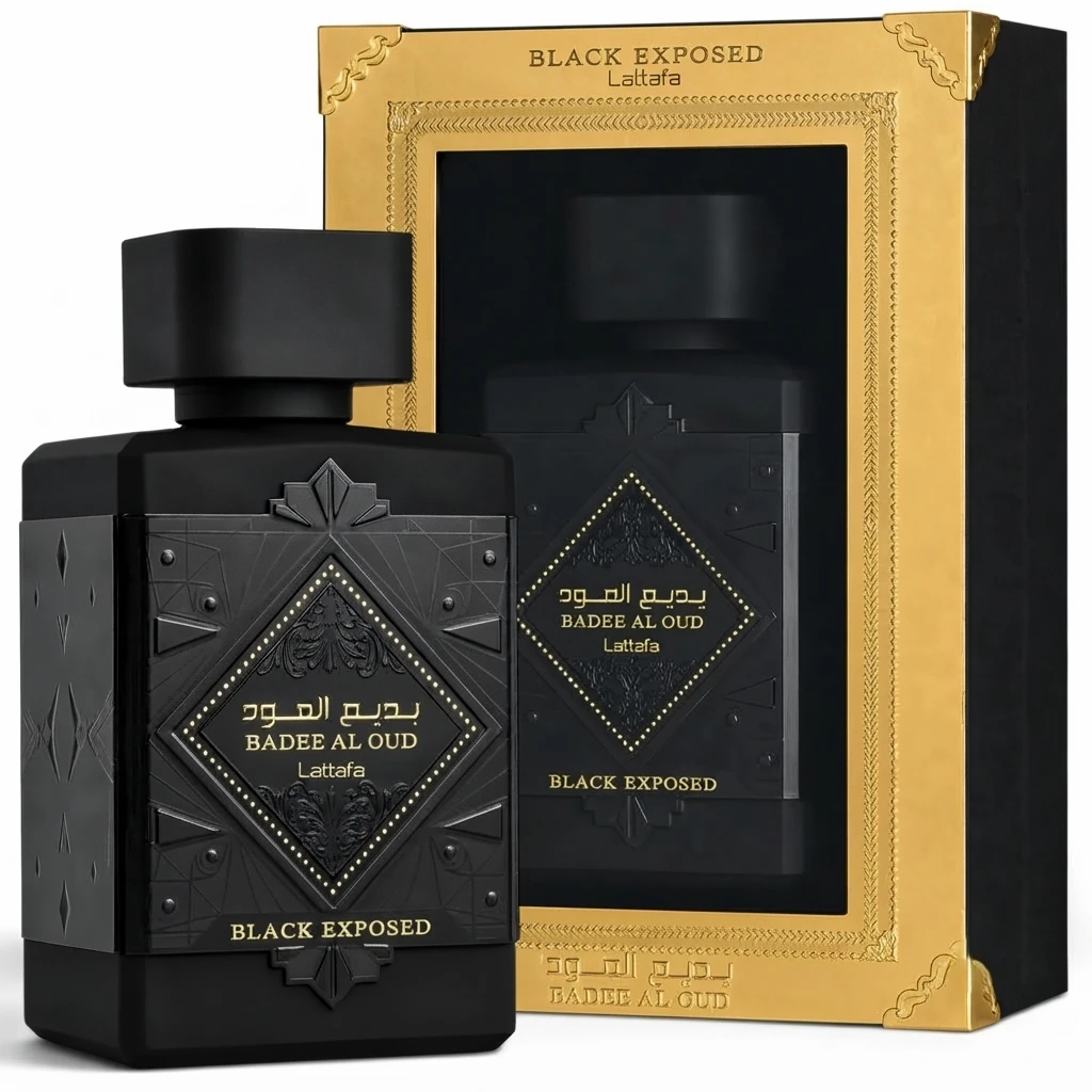 Lattafa Badee Al Oud Black Exposed For Men And Women EDP 100ml
