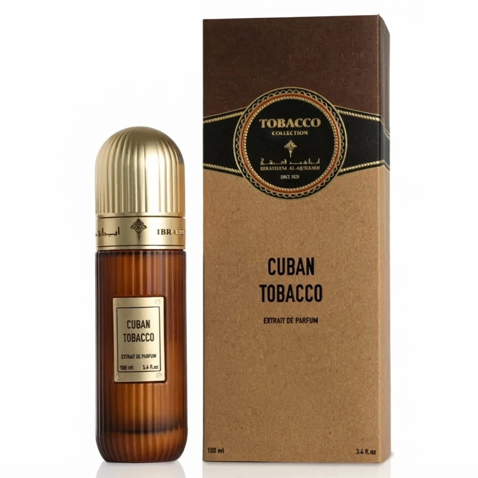 Ibraheem Al Qurashi Cuban Tobacco For Men And Women Extrait De Parfum 100ml