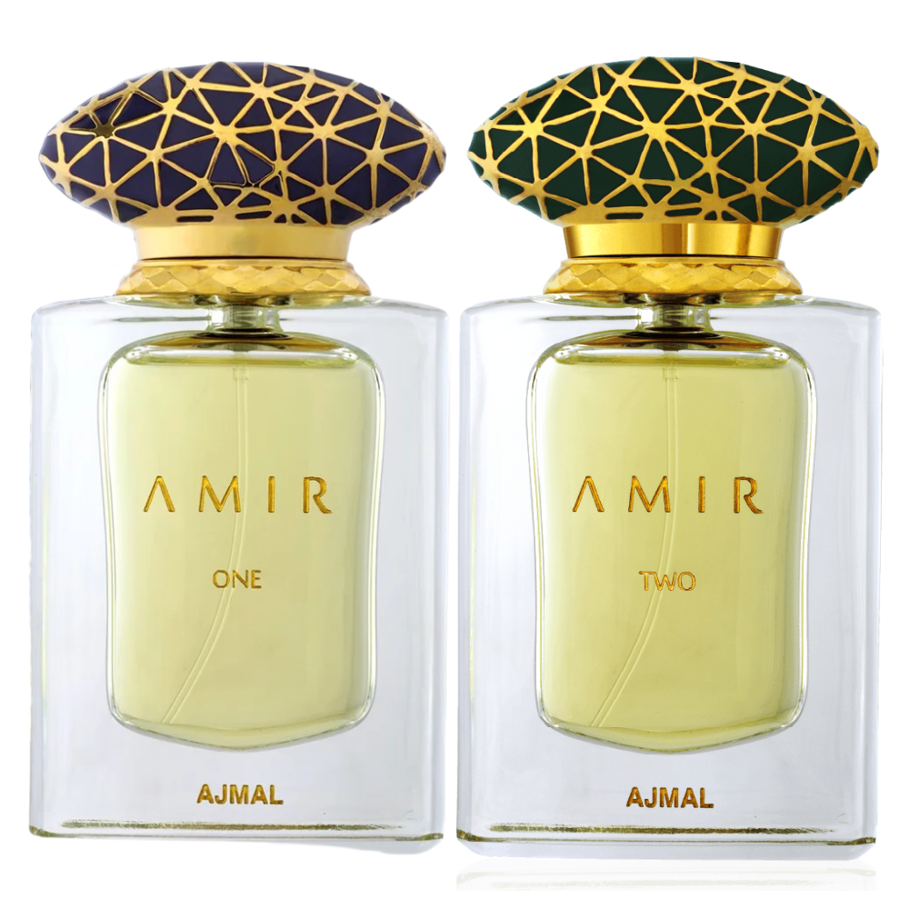 Decant/Sample Pack Of Ajmal Amir, Ajmal Amir One And Ajmal Amir Two EDP 5mlX2