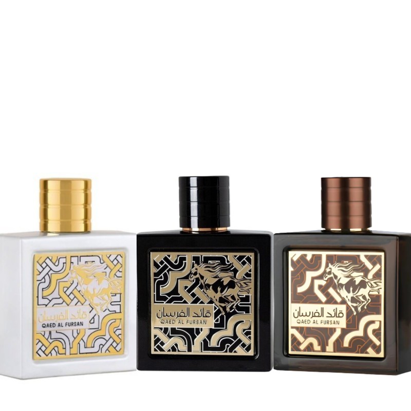 Decant /Sample Pack of Lattafa Qaed Al Fursan ( Unlimited, Fursan and Untamed ) EDP 10mlX3
