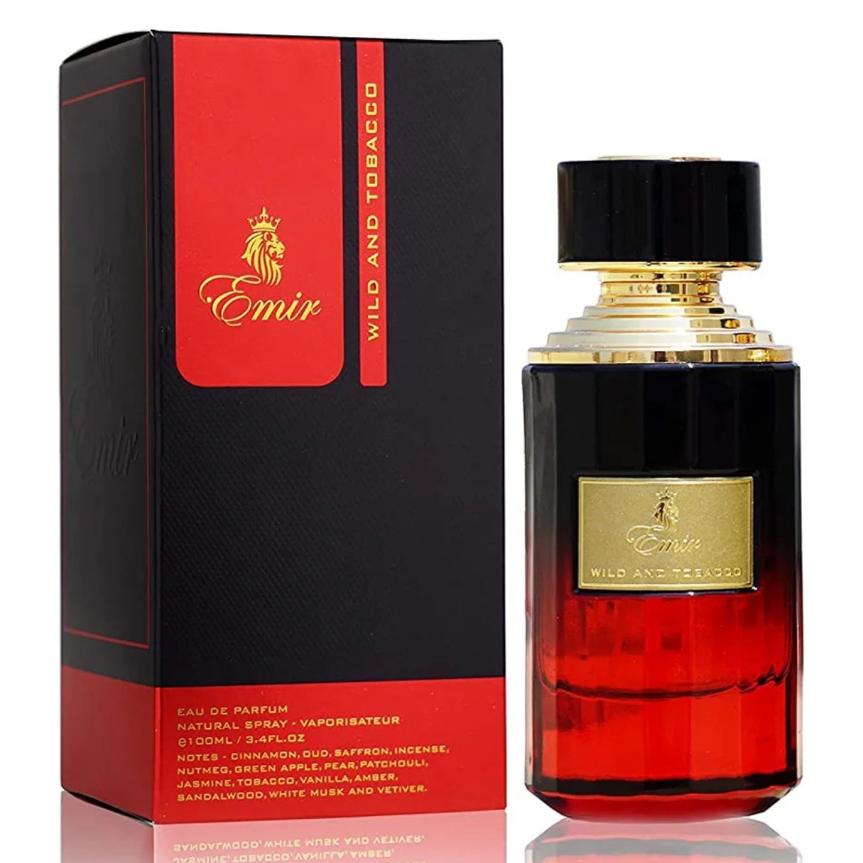 Paris Corner Emir Wild And Tobacco For Men And Women Extrait De Parfum 75 ml